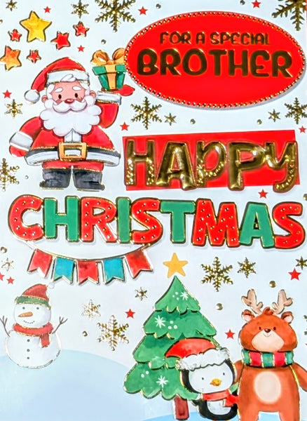 Brother Christmas - Santa & Penguin