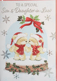 Son & Daughter In Law Christmas - Cute Bears