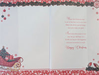 Granddaughter &  Husband Christmas - Traditional Keepsake