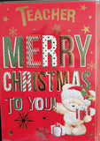 Teacher Christmas - Cute Red