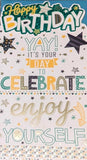 Open Male Birthday - Slim Celebrate