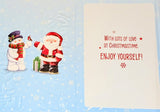 Granddaughter Christmas - Santa & Friends Happy