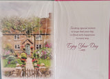 80 Birthday Female -  Garden scene