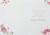 Niece Birthday - Traditional Flower Heart