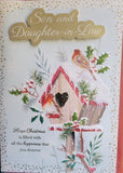 Son & Daughter In Law Christmas - Large Birdhouse
