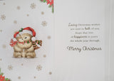 Auntie & Uncle Christmas  - Cute 2 bears hugging