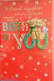 Granddaughter & Partner Christmas - Cute Red