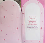 1 Girl Birthday - Platinum Slim Alphabet