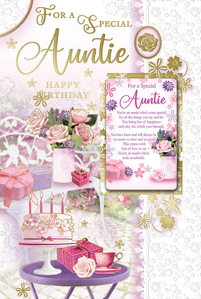 Auntie Birthday - Keepsake