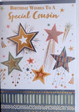 Cousin Male Birthday - Stars