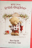 Granddaughter Christmas - Cute Fireplace