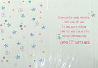 11 Girl Birthday - Number At Top