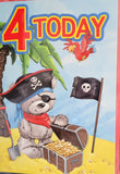 4 Boy Birthday - Pirates Treasure