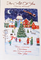 To All Of You Christmas - Traditional Snowy Scene