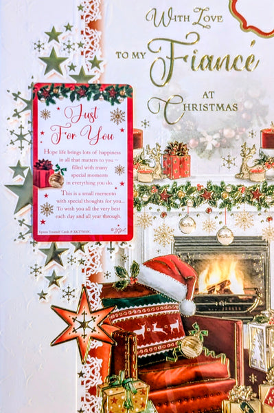 Fiance Christmas - Traditional Keepsake