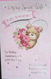 Wife Anniversary - Large 8 Page Cute bear