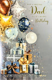 Dad Birthday - Traditional Gift Boxes & Balloons
