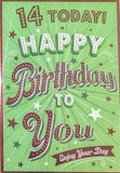 14 Boy Birthday - Enjoy Your Day
