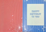 6 Boy Birthday - Blue Stars