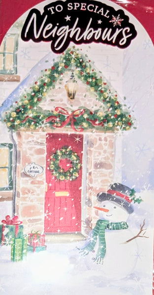 Neighbours Christmas - Slim Door & Snowman