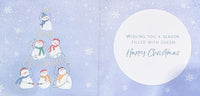 Box Of 10 Christmas Cards - Snowmen