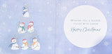 Box Of 10 Christmas Cards - Snowmen