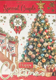 Special Couple Christmas - Traditional Tree & Stairs