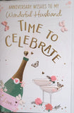Husband Anniversary  -  Traditional  Time to celebrate
