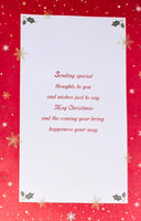Husband Christmas - Large 8 Page Traditional Red