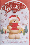 Grandson Christmas - Cute Bear