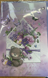 Friend Birthday - Cute Bear Purple