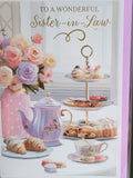 Sister In Law Birthday - Cake Stand