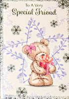 Friend Christmas - Cute Lilac Star