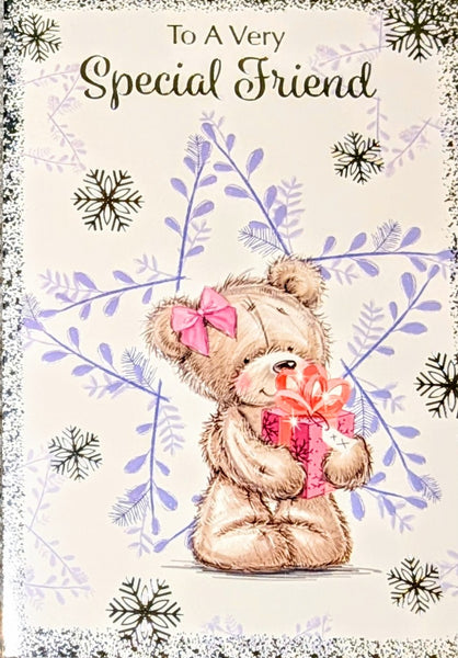 Friend Christmas - Cute Lilac Star