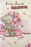 Friend Birthday - Cute Flowers & Gift Lovely