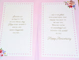 Wife Anniversary - Large 8 Page Cute Bouquet Flowers