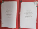 Wife Christmas - Large 8 Page Red Cute Bears
