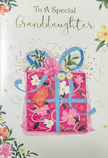Granddaughter Birthday - Pink Gift Box