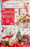 Granddaughter & Husband Christmas - Cute White Bears