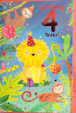 4 Boy Birthday - Lion