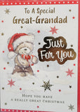 Great Grandad Christmas - Cute bear