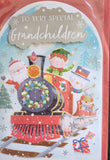 Grandchildren Christmas - Cute Train
