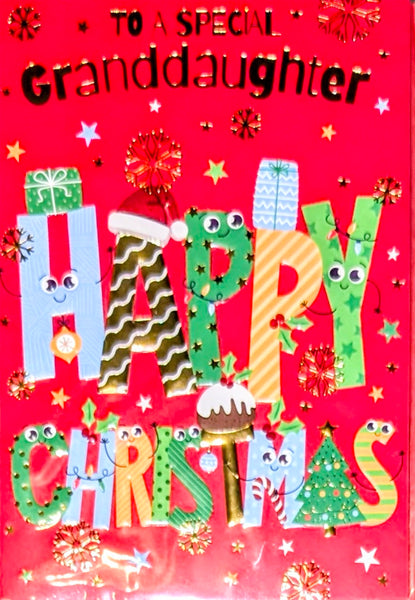 Granddaughter Christmas - Happy Christmas
