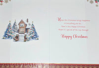 To All The Family Christmas - Traditional Trees On Left