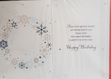 December Birthday - White