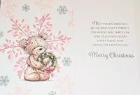 Friend Christmas - Cute Pink Snowflake