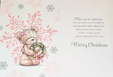 Friend Christmas - Cute Pink Snowflake