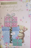 Auntie Birthday - Brown bear