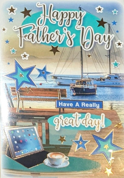 Father's Day Open - Traditional Boat & Laptop