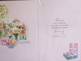 Open Birthday - Flowers and cake